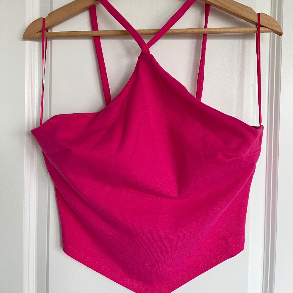 Anthropologie Eri + Ali Swingy Halter Top